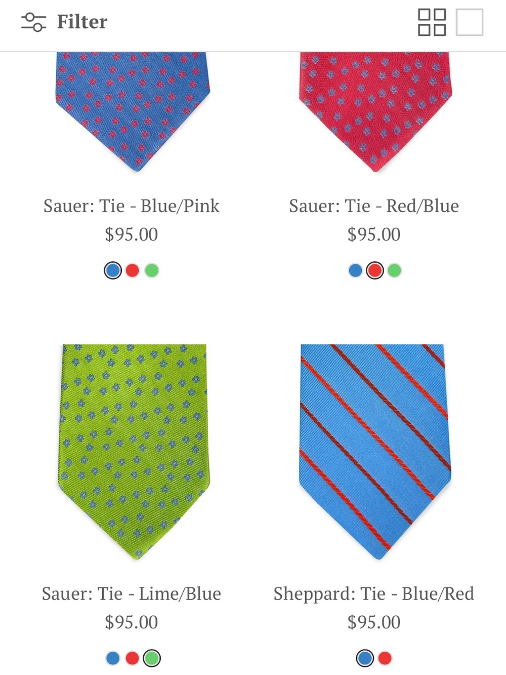 Peter Blair new in box jockey tie